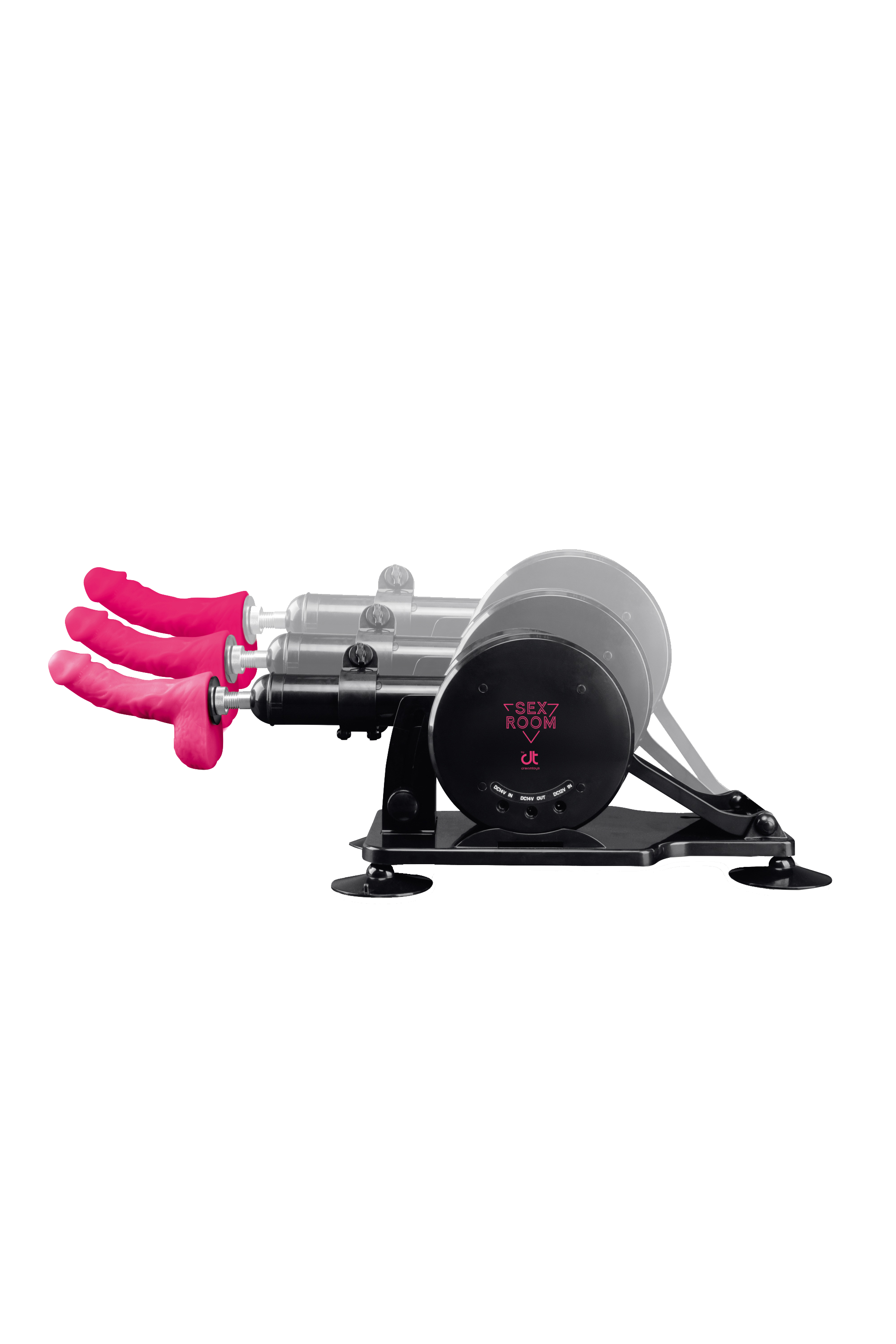REMOTE-CONTROLLED THRUSTING MACHINE FOR THE SEX ROOM
