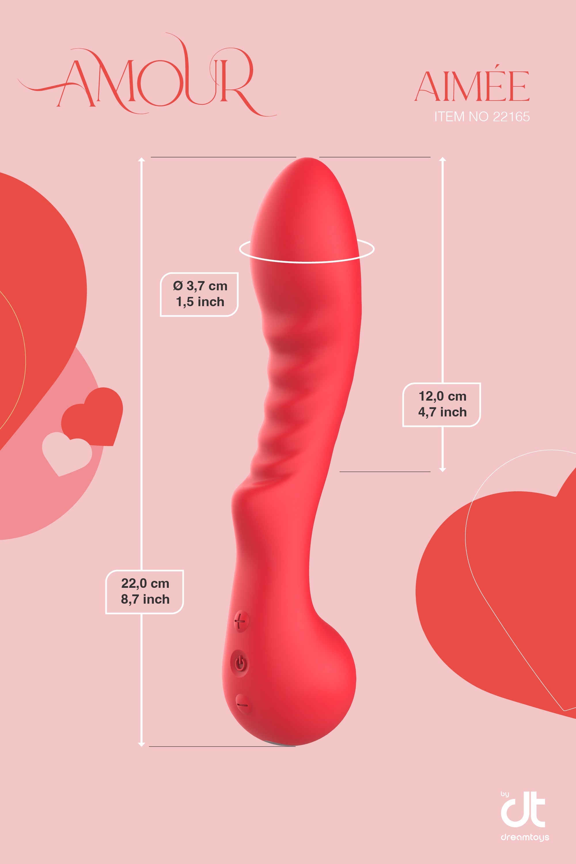 AMOUR AIMEE G-SPOT FLEXIBLE VIBRATOR