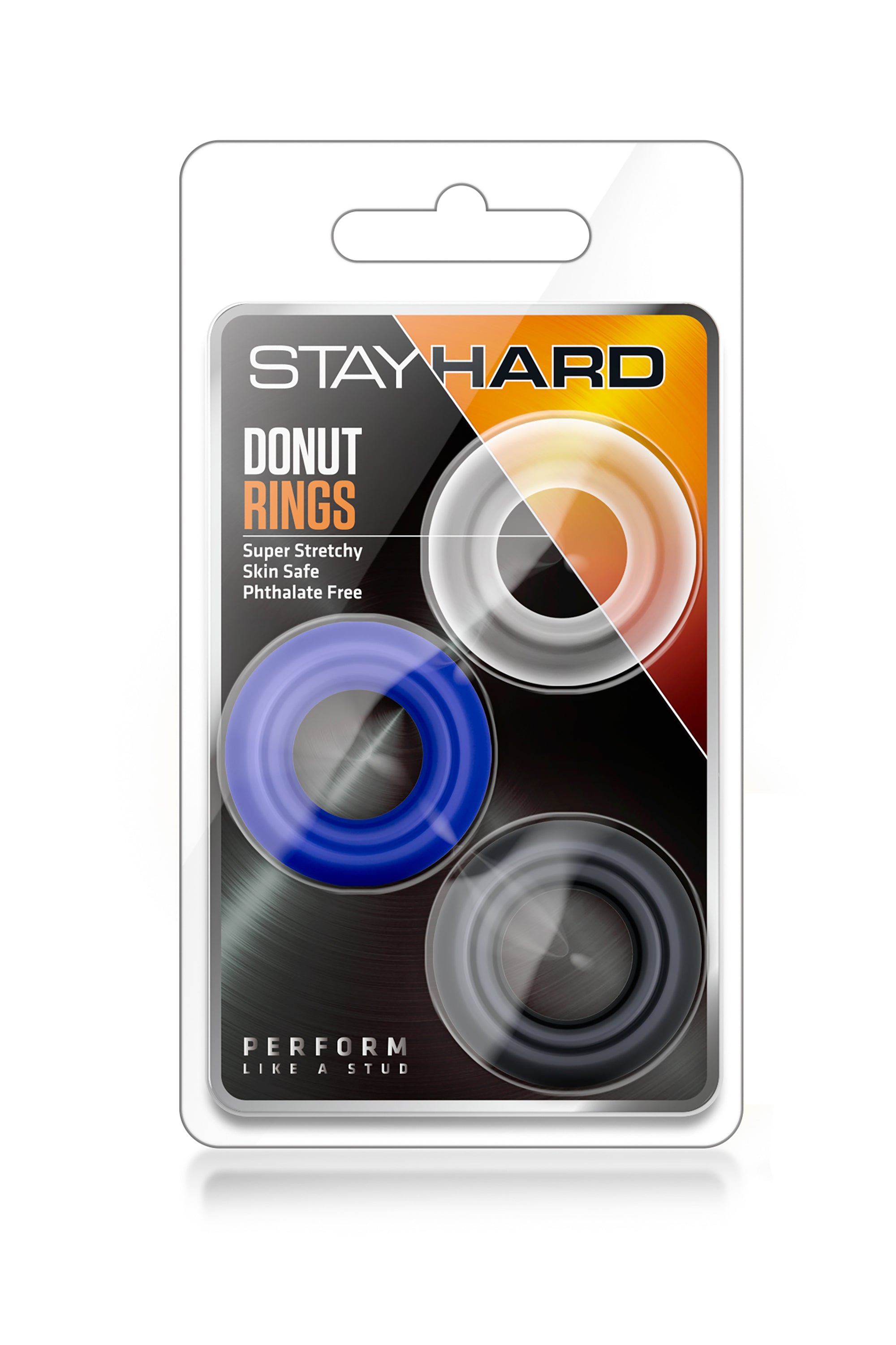 ASSORTED DOUGHNUT RINGS STAY HARD