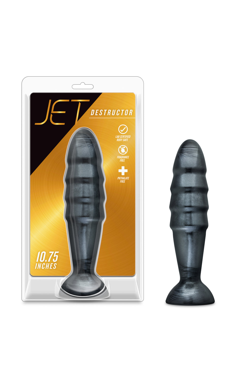 JET DISTRUTTORE CARBONIO NERO METALLIZZATO
