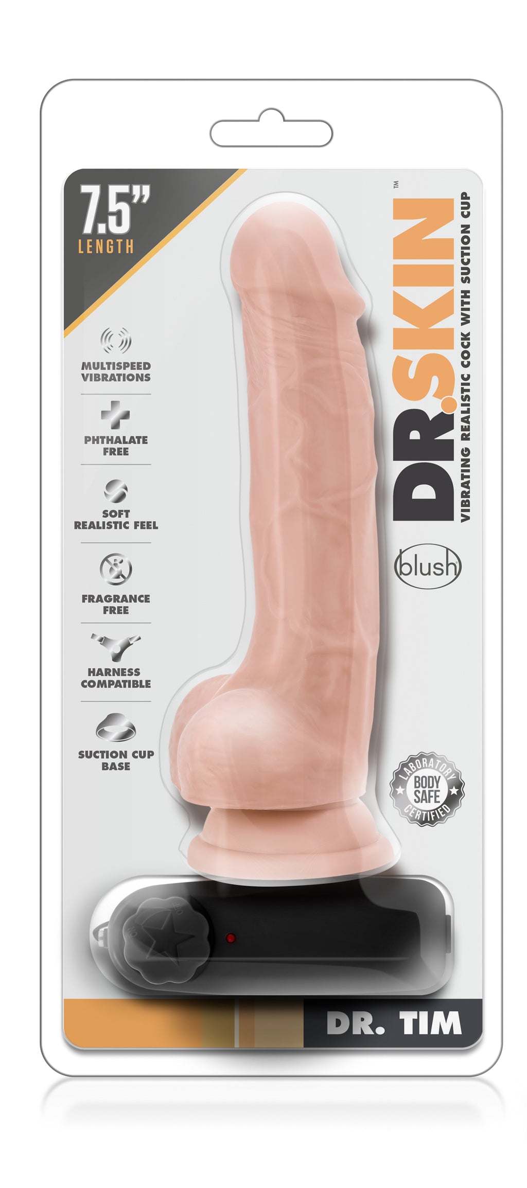 DR. SKIN DR. TIM VIBRANT 7.5 INCH FUCKER