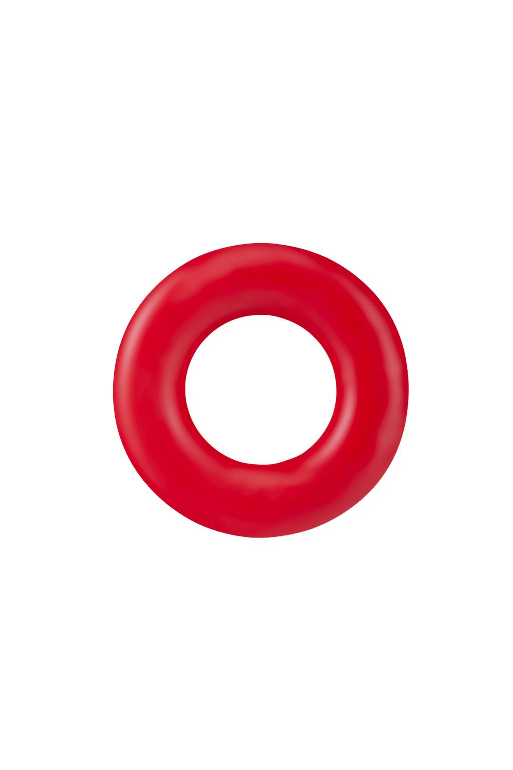 DOUGHNUT RINGS STAY HARD RED