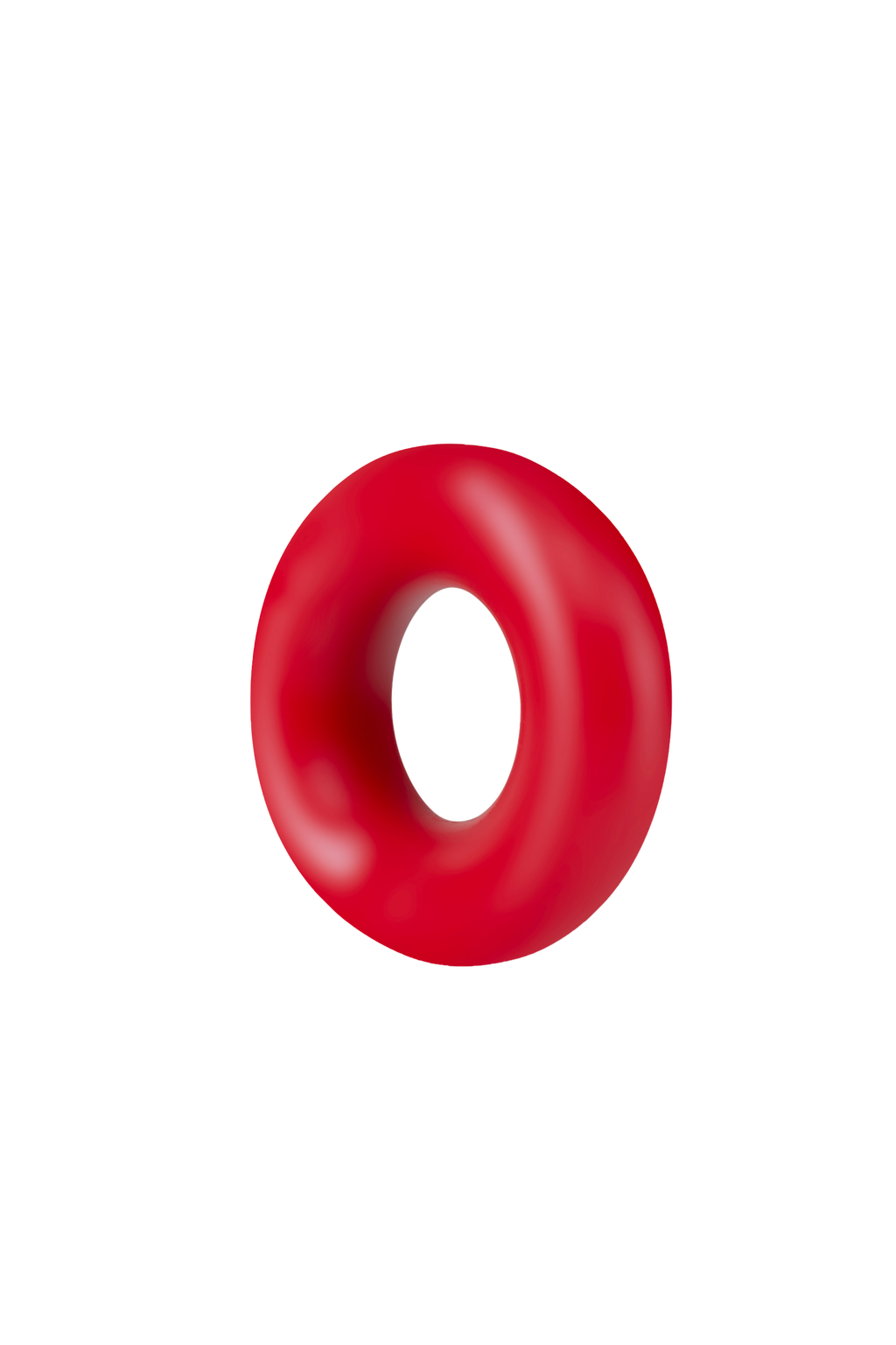 DOUGHNUT RINGS STAY HARD RED