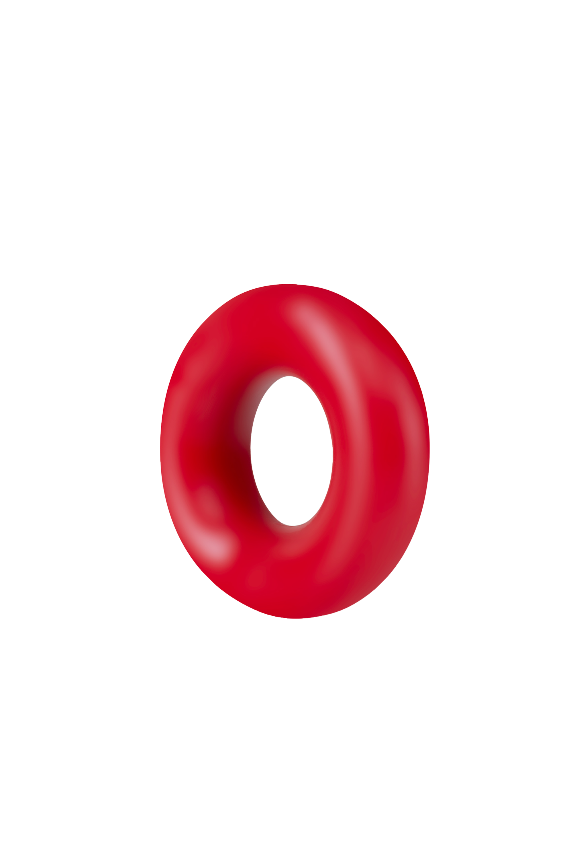 DOUGHNUT RINGS STAY HARD RED