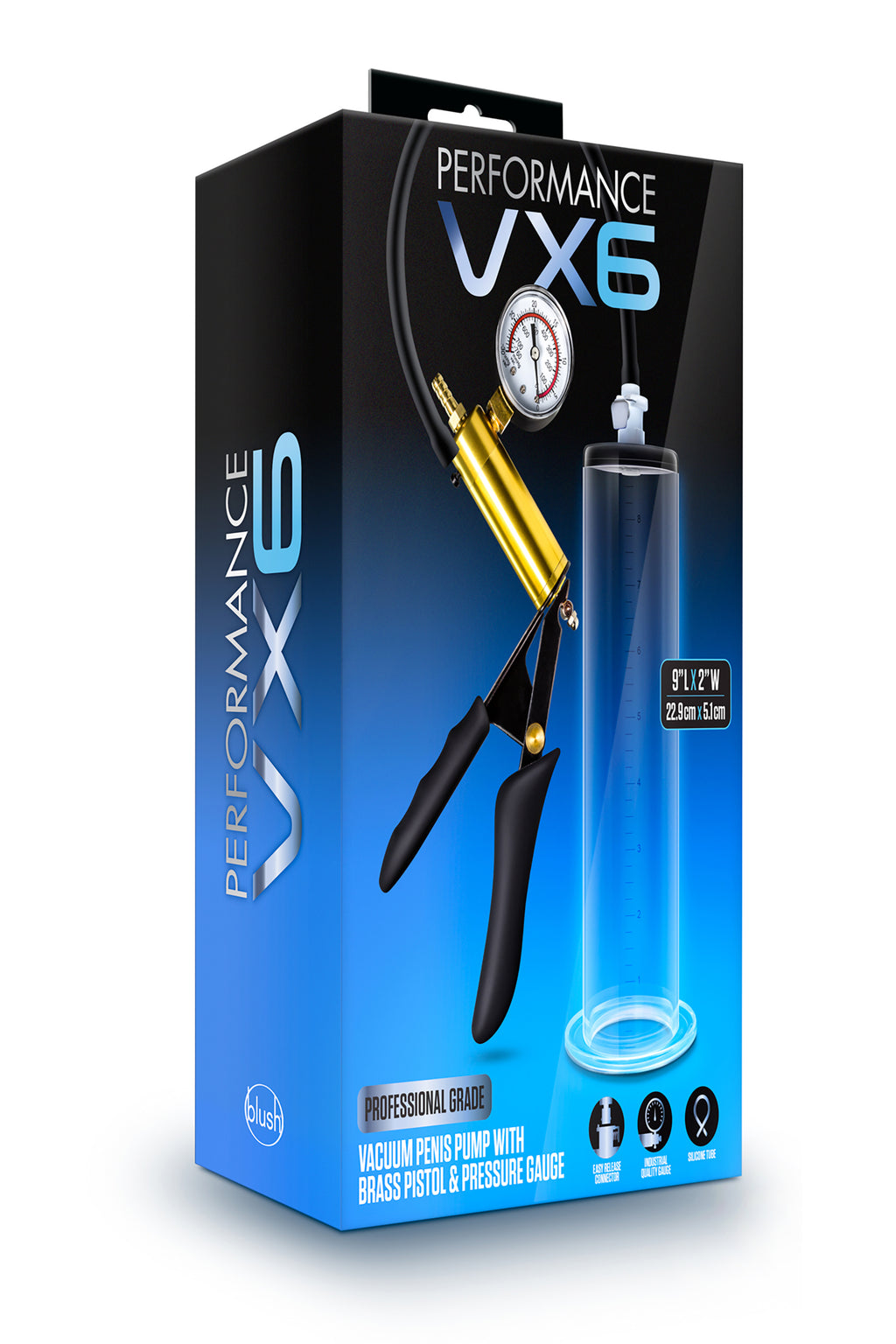 PENIS PUMP VACUUM PERFORMANCE VX6 CLEAR