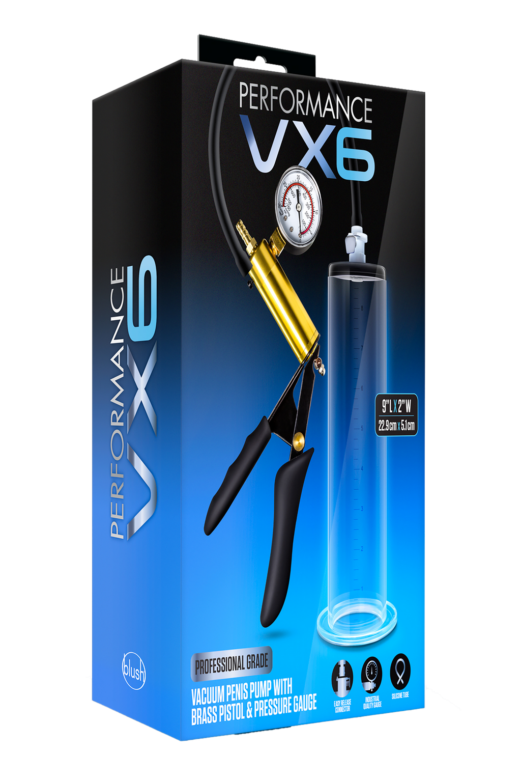 PENIS PUMP VACUUM PERFORMANCE VX6 CLEAR