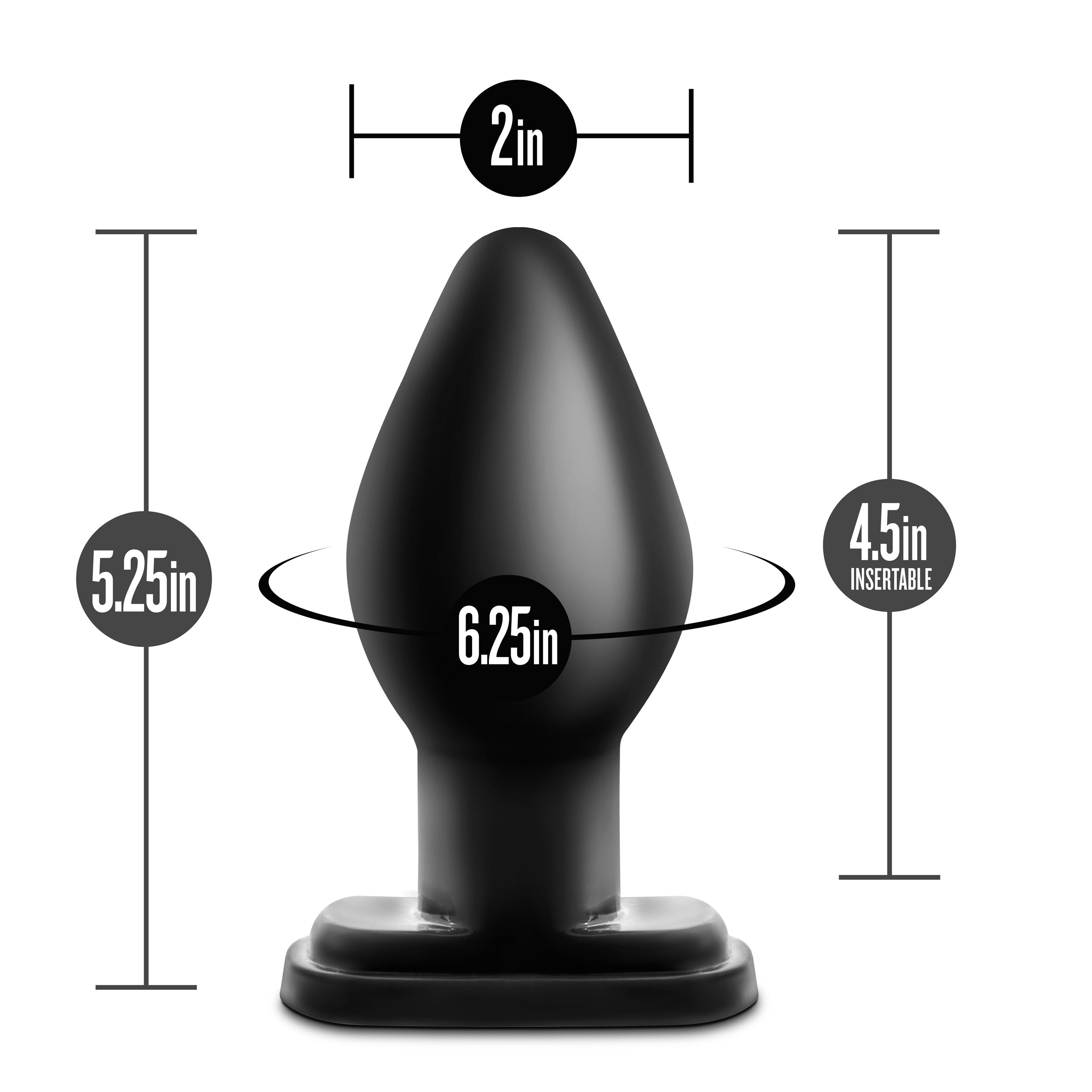 AVVENTURE ANALI PLUG XL NERO