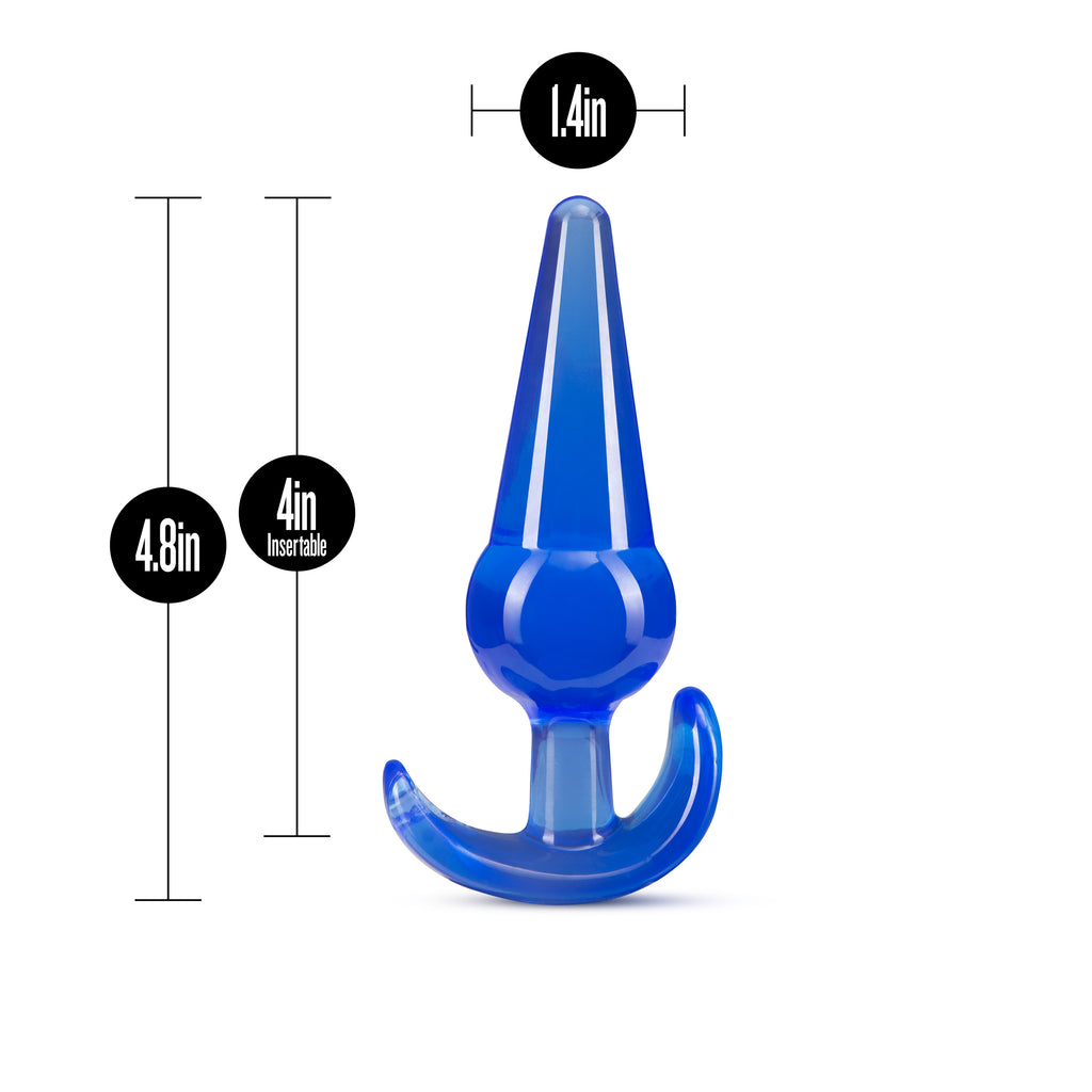 B YOURS PLUG ANALE GRANDE BLU