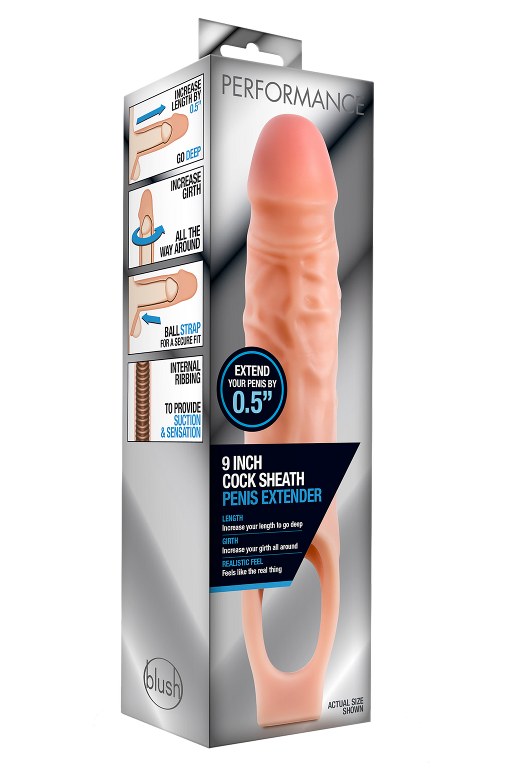 9-INCH COCK SHEATH EXTENDER PERFORMANCE