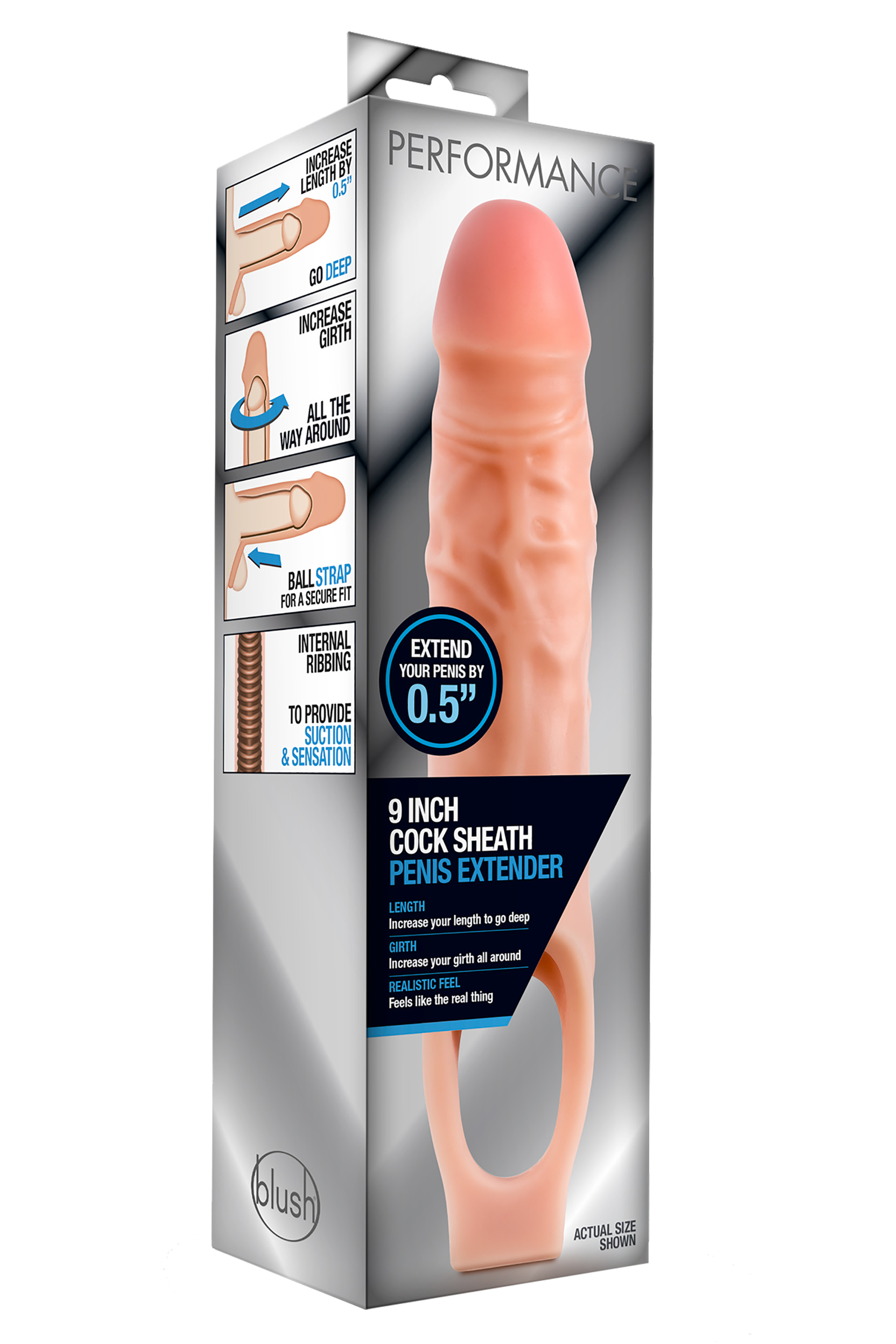 9-INCH COCK SHEATH EXTENDER PERFORMANCE