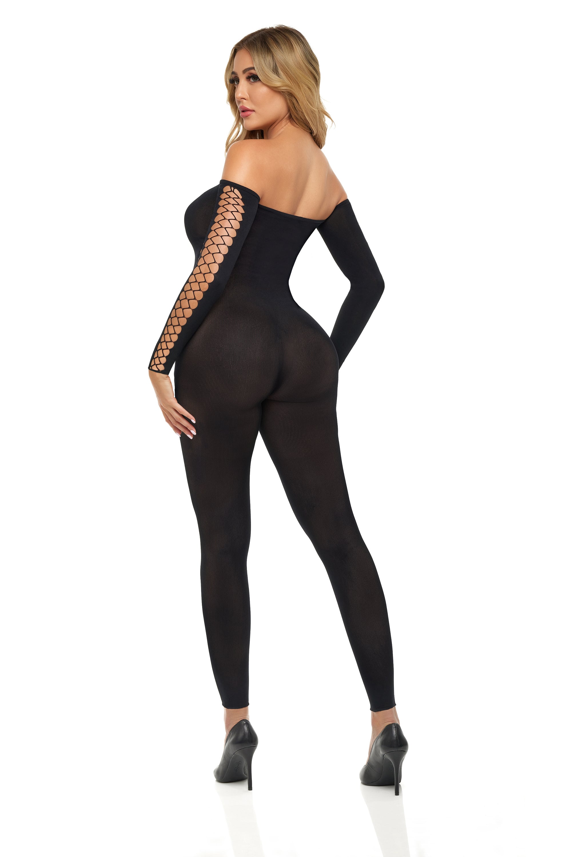 BODYSTOCKING NERO BOUJEE GANG, TAGLIA UNICA