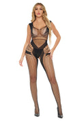 CATCH FEELINGS BODYSTOCKING APERTO NERO, OS