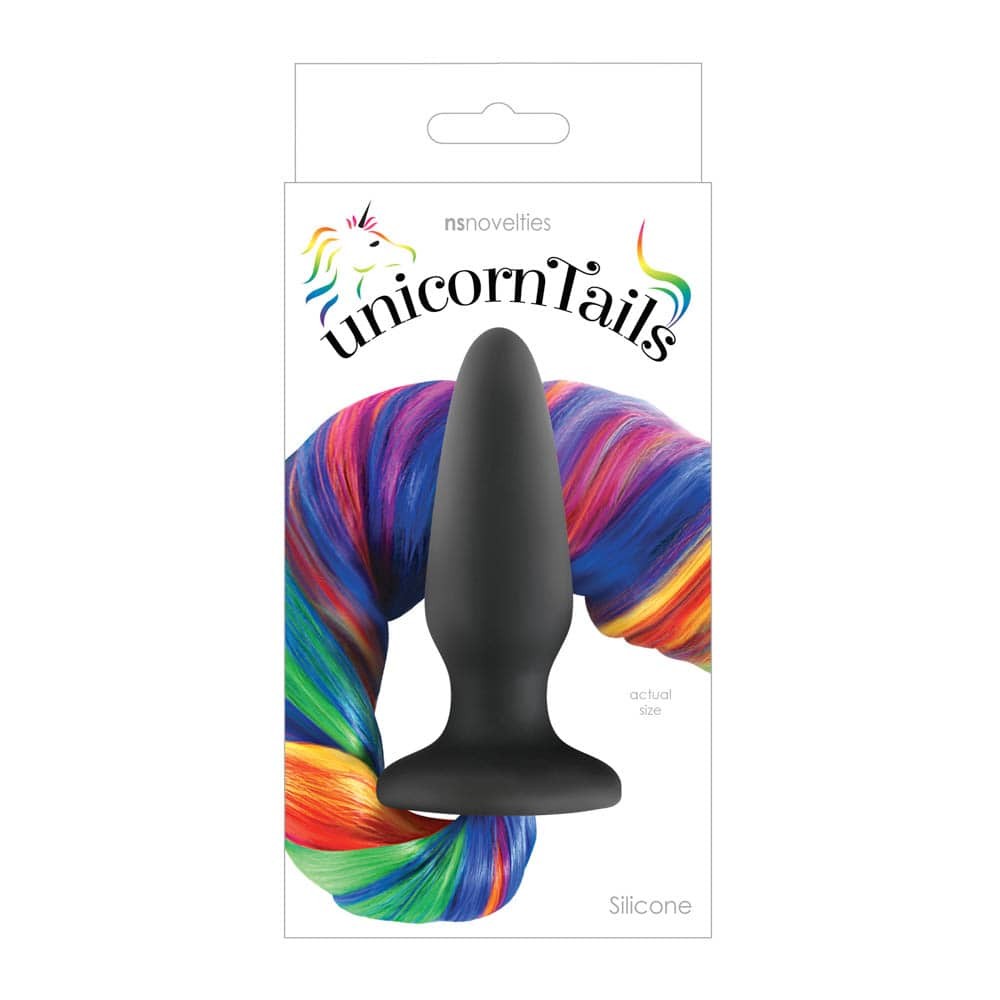 Coda di unicorno arcobaleno