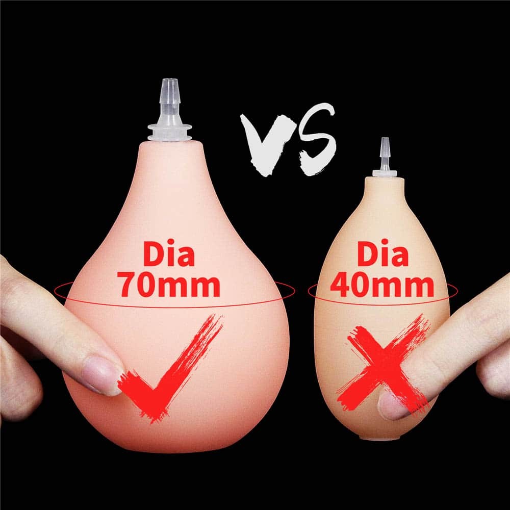 Dildo estremo da 10 pollici color carne