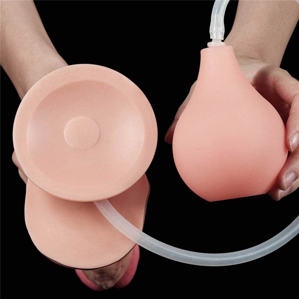 Dildo estremo da 10 pollici color carne