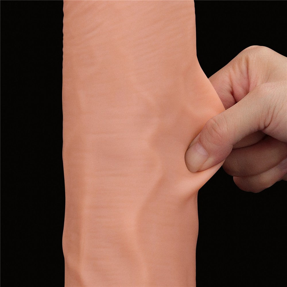 Dildo King Size scorrevole a doppio strato da 14 pollici