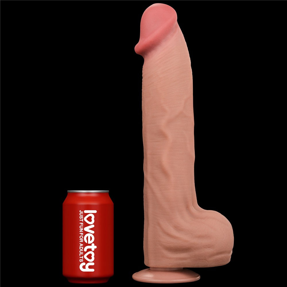 Dildo King Size scorrevole a doppio strato da 14 pollici