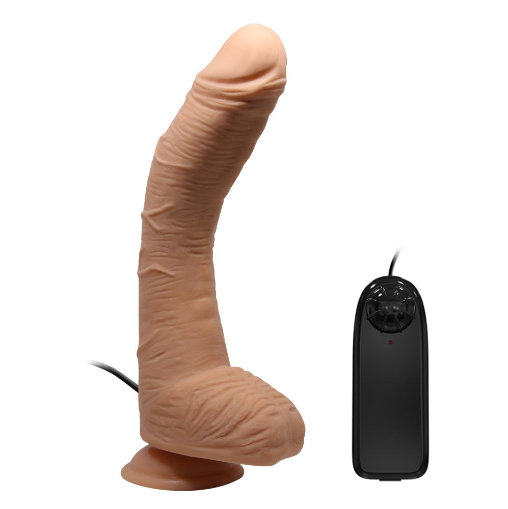 Beautiful 28cm Alex Vibrating Dildo