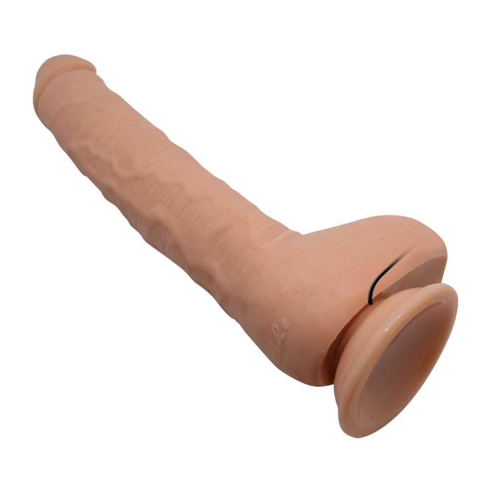 Beautiful 11-inch vibrating dildo