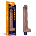 10,5" REAL SOFTEE Dildo vibrante ricaricabile in silicone