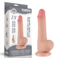 7.5'' Dual Layer Stroking Sleeve Dildo, Flesh II_B15O50_3