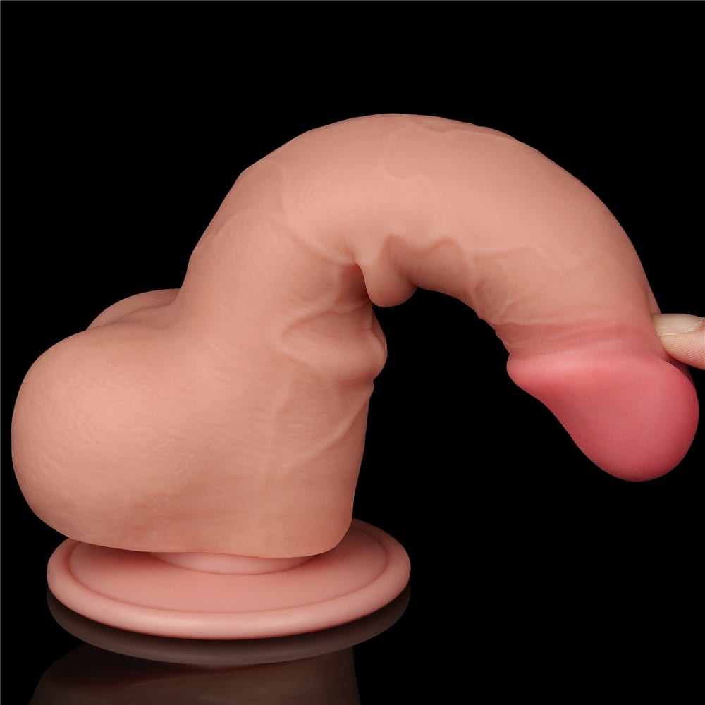 7.5'' Dual Layer Stroking Sleeve Dildo, Flesh II_B15O50_3