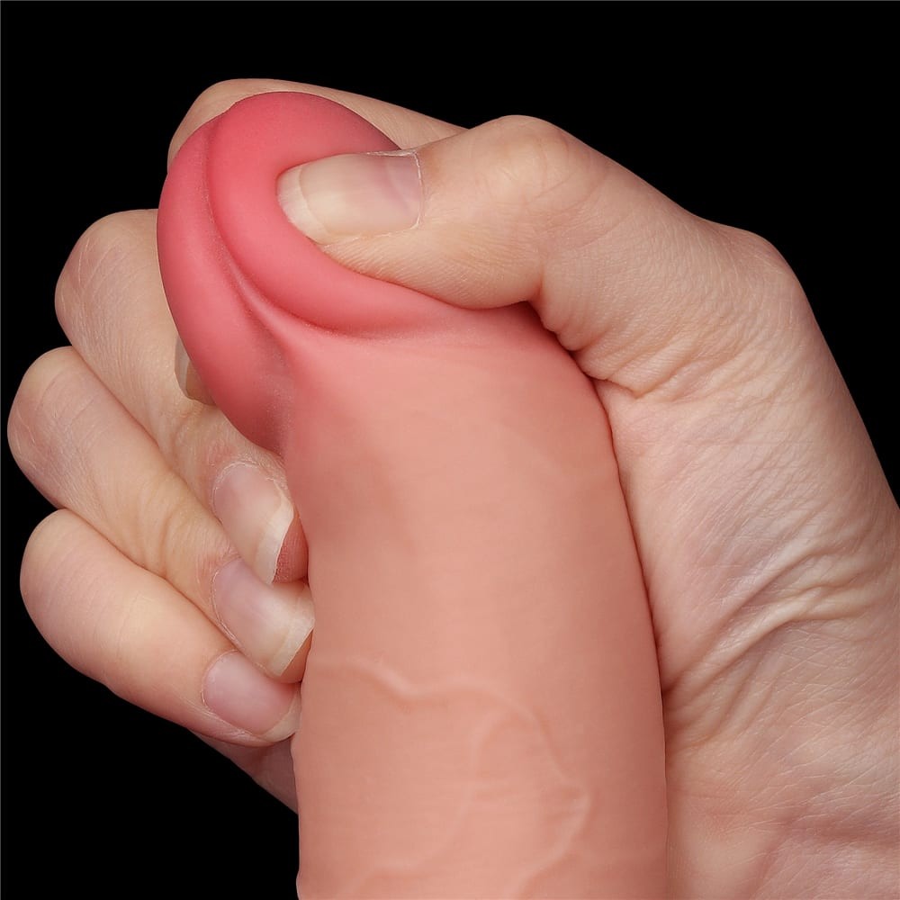 7.5'' Dual Layer Stroking Sleeve Dildo, Flesh II_B15O50_3