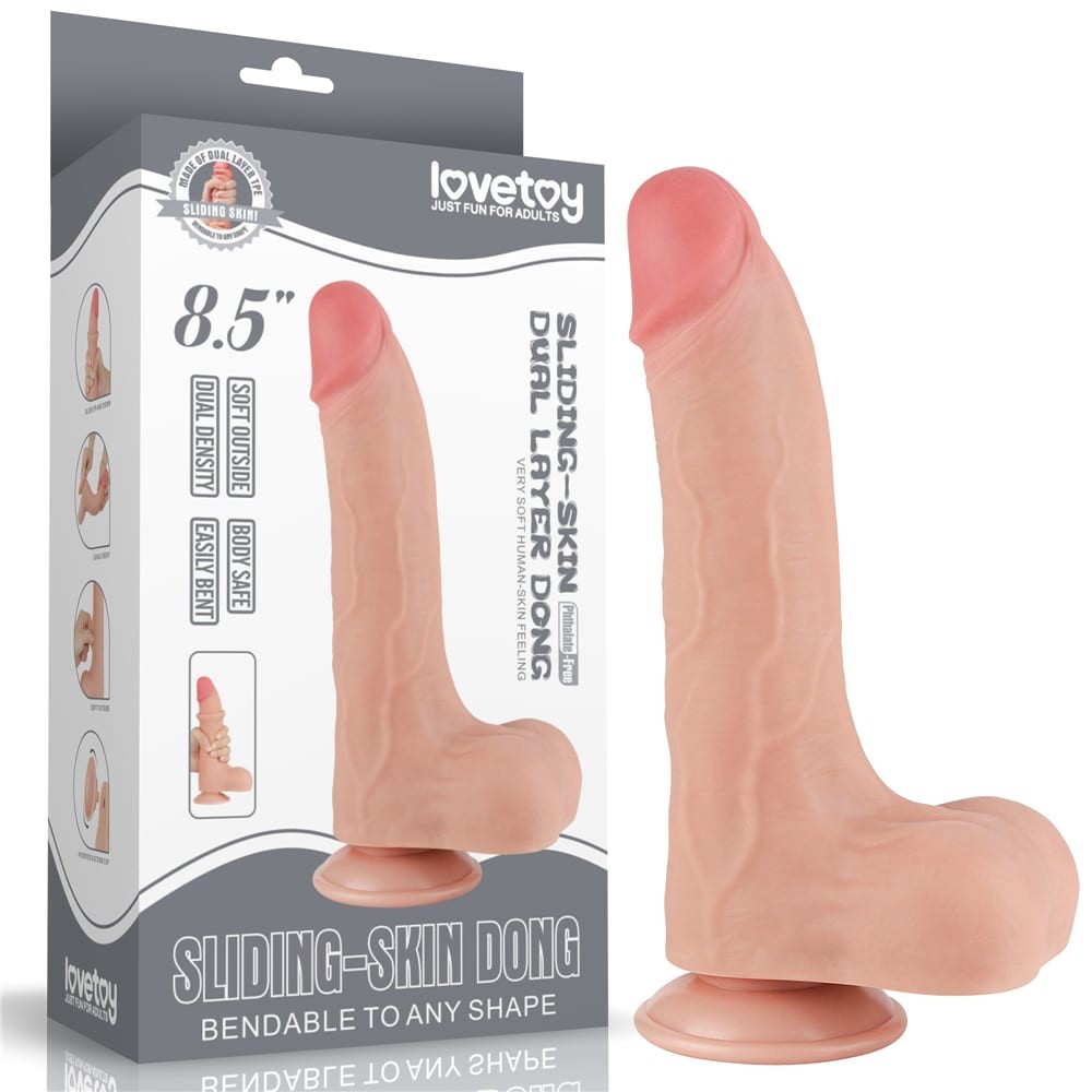 8,5'' Sliding Skin Dual Layer Dong Flesh II_B15O50_3