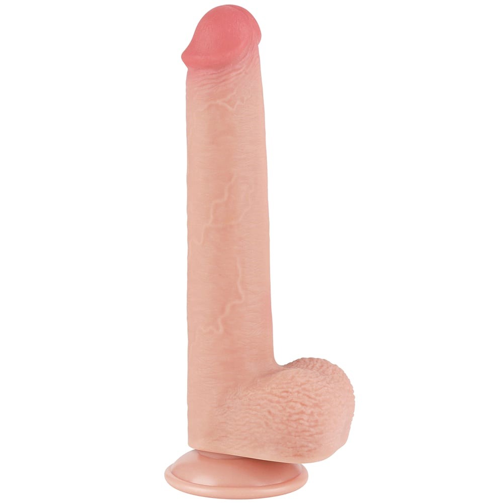 Dildo a doppio strato con pelle scorrevole da 23 cm Flesh_B15O50_3