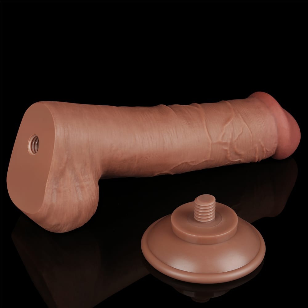 Dong scorrevole a doppio strato da 8" marrone III_B15O50_3