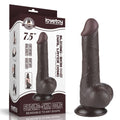 Dildo scorrevole a doppio strato da 7,5", nero II_B15O50_3