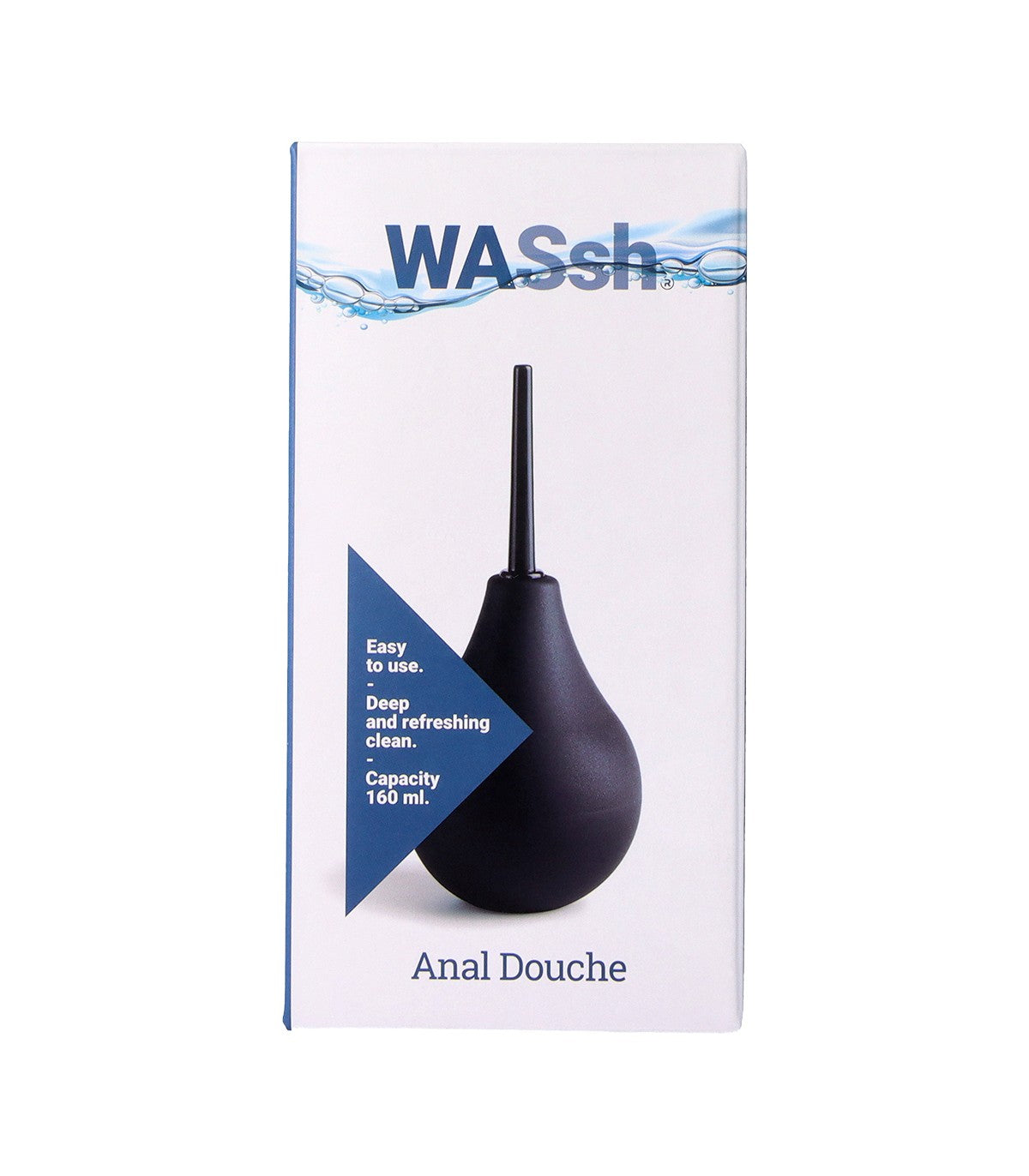BLACK ANAL CLEANSING ENEMA 160 ML