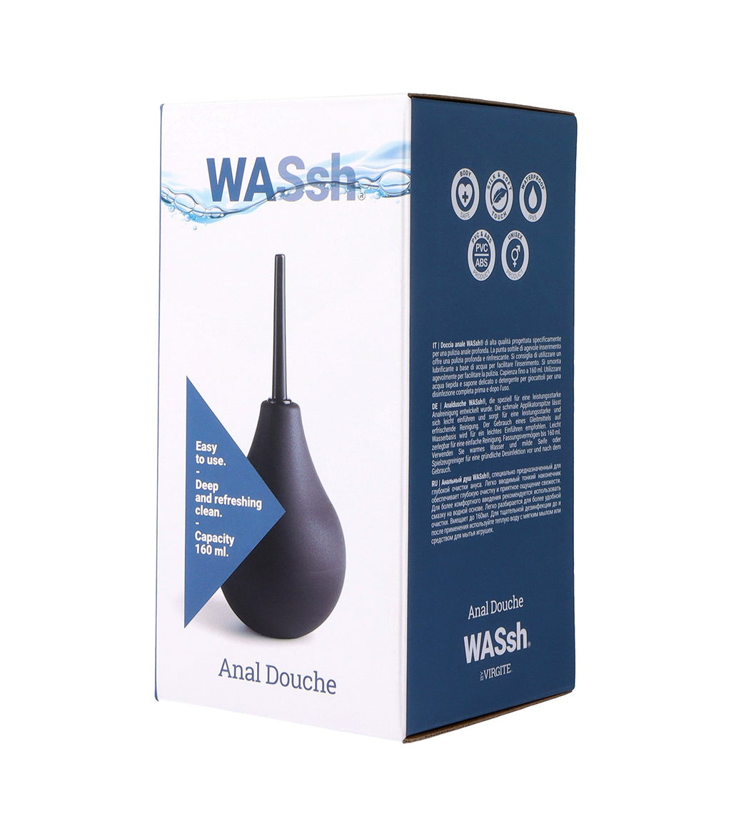 BLACK ANAL CLEANSING ENEMA 160 ML