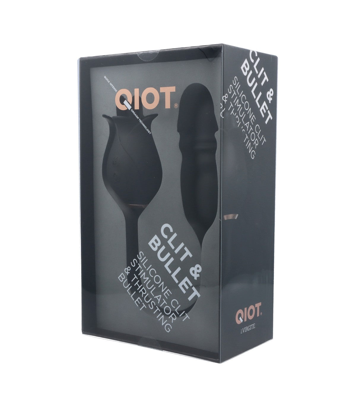 QIOT CLITORAL STIMULATOR - THRUSTING BULLET