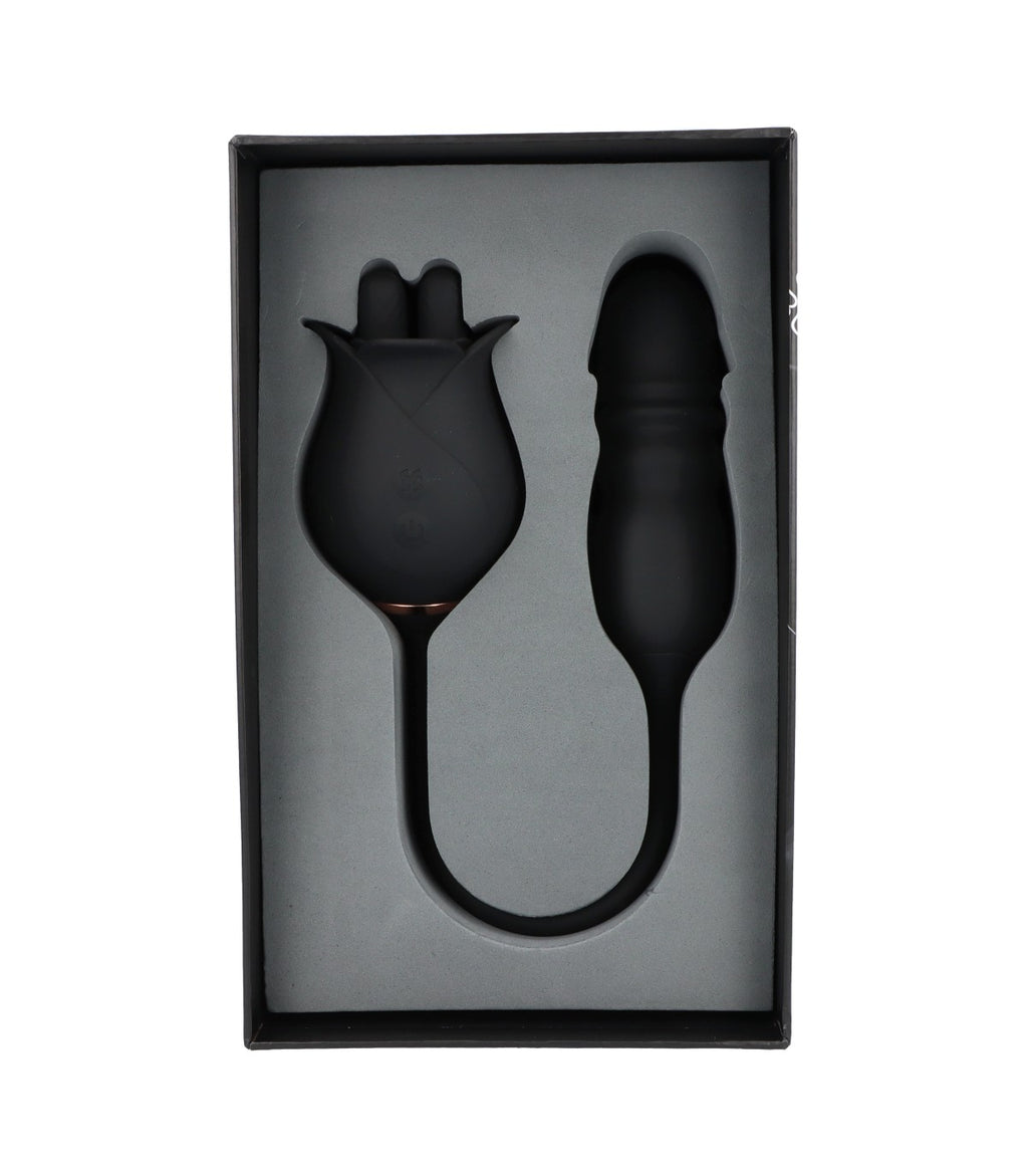 QIOT CLITORAL STIMULATOR - THRUSTING BULLET