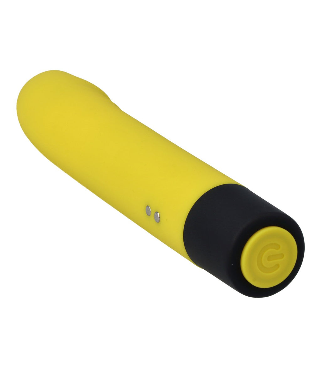 RECHARGEABLE SILICONE VIBRATOR F2 FLUO