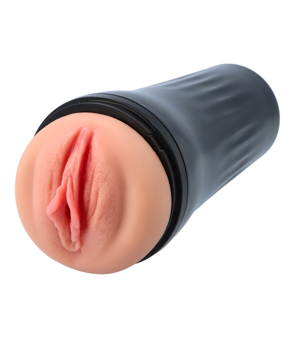 M2 Masturbatore vibrante USB a forma di vagina (color carne)
