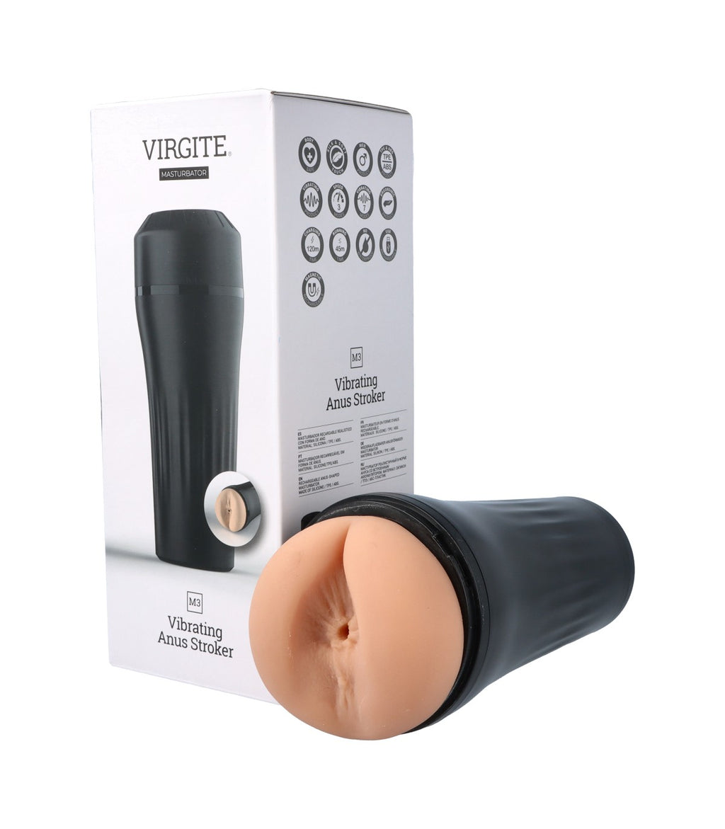 M3 MASTURBATORE VIBRATORE ANALE USB FLESH