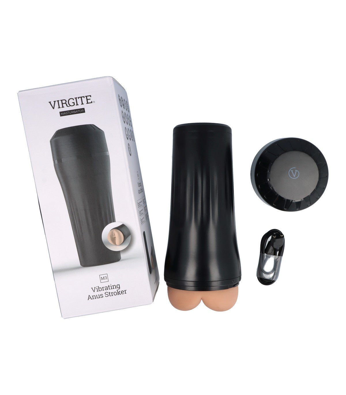 M3 MASTURBATORE VIBRATORE ANALE USB FLESH