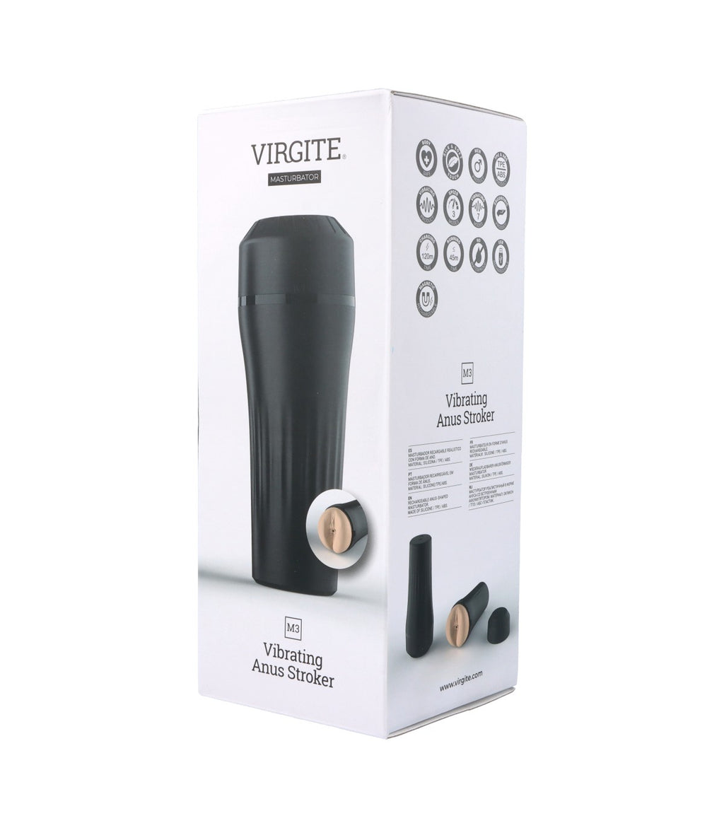 M3 MASTURBATORE VIBRATORE ANALE USB FLESH