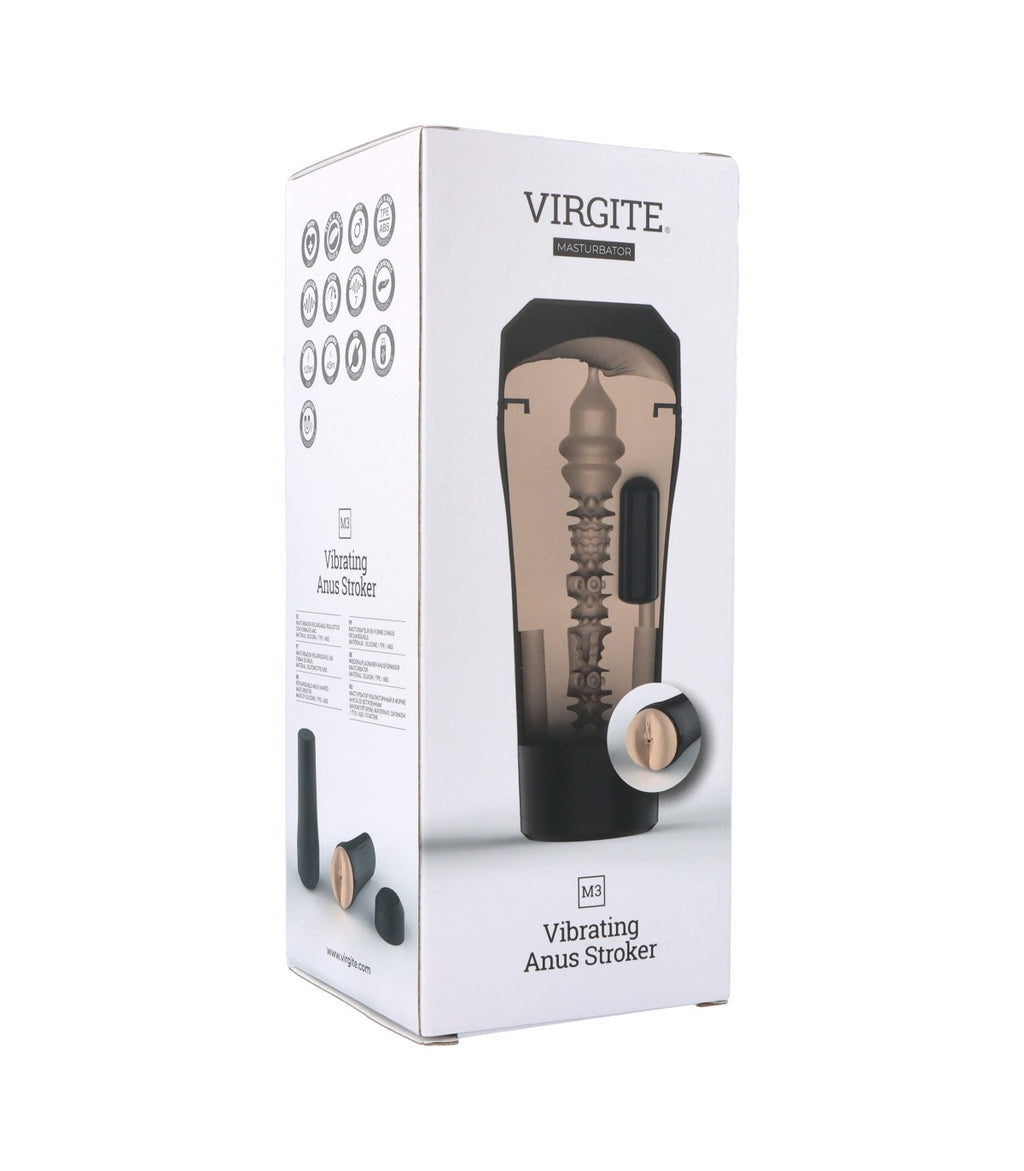 M3 MASTURBATORE VIBRATORE ANALE USB FLESH