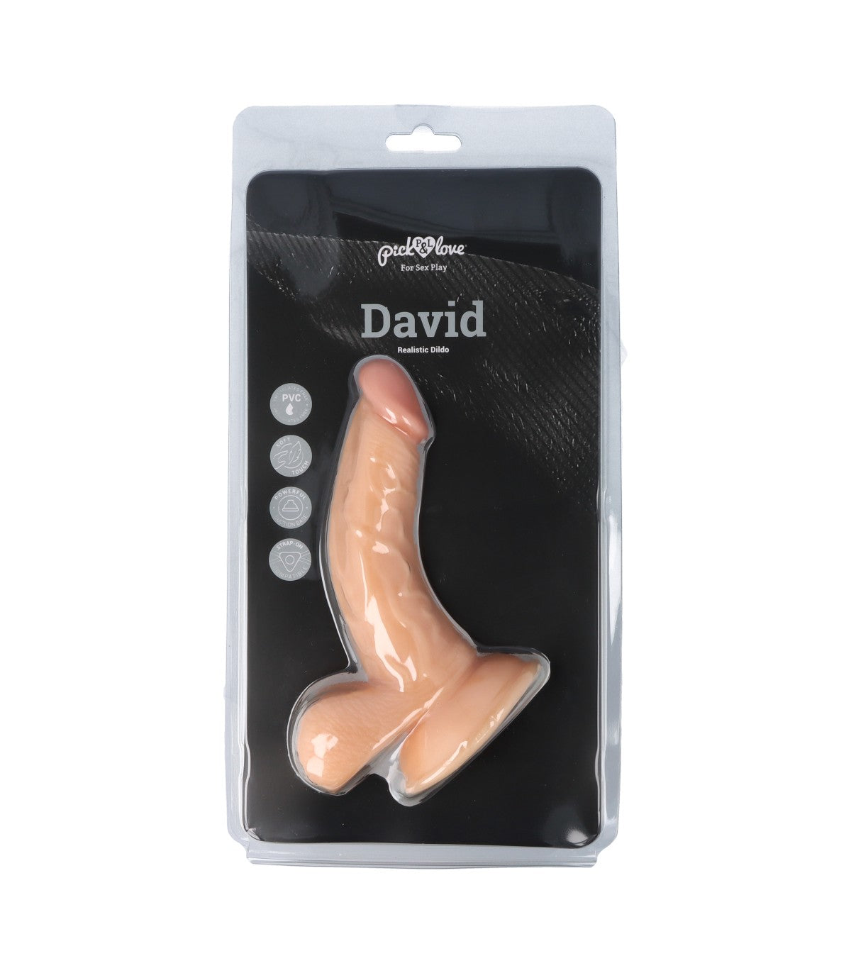 DILDO REALISTICO DAVID 18 CM