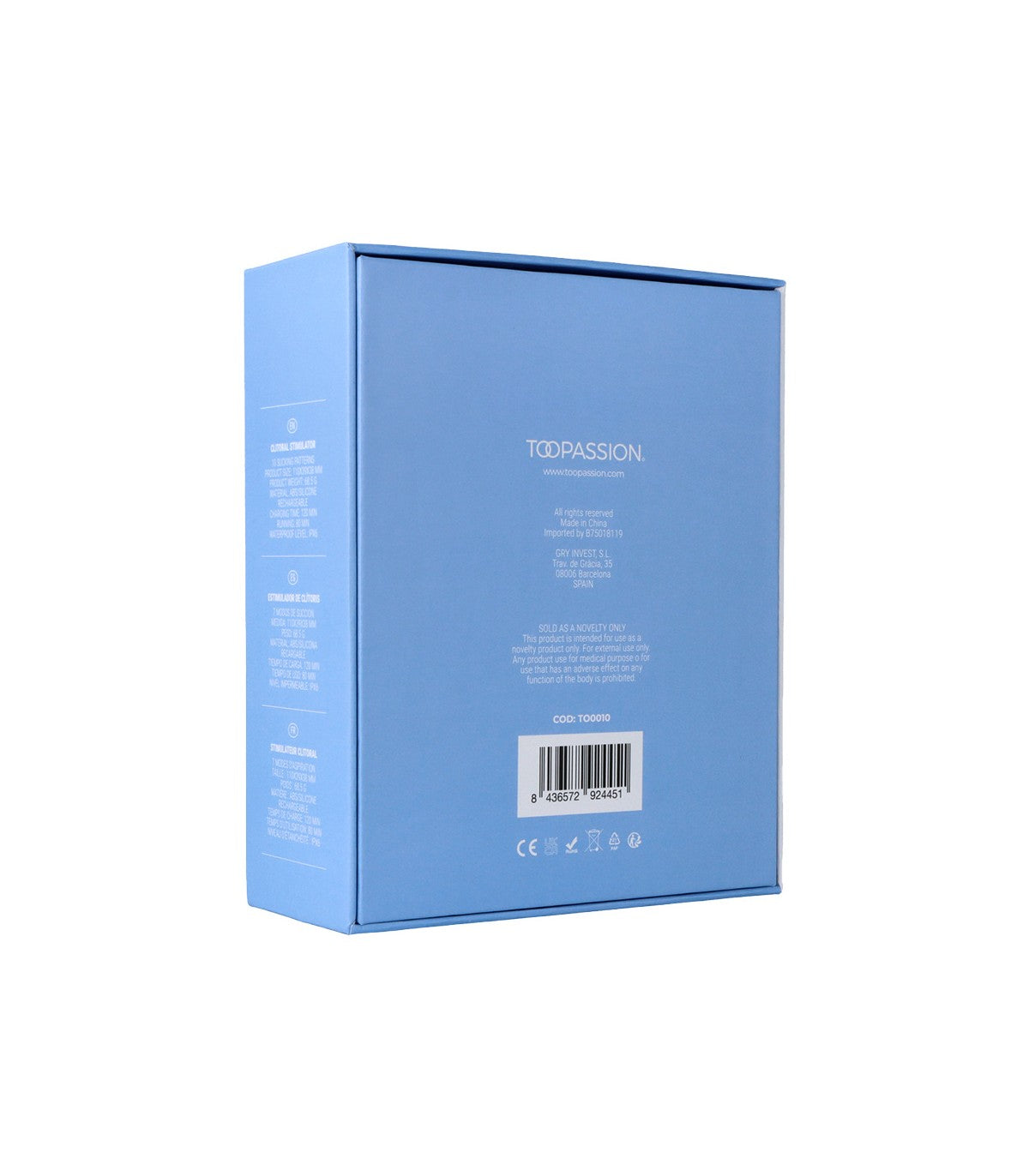 TOOPASSION CLITORAL STIMULATOR