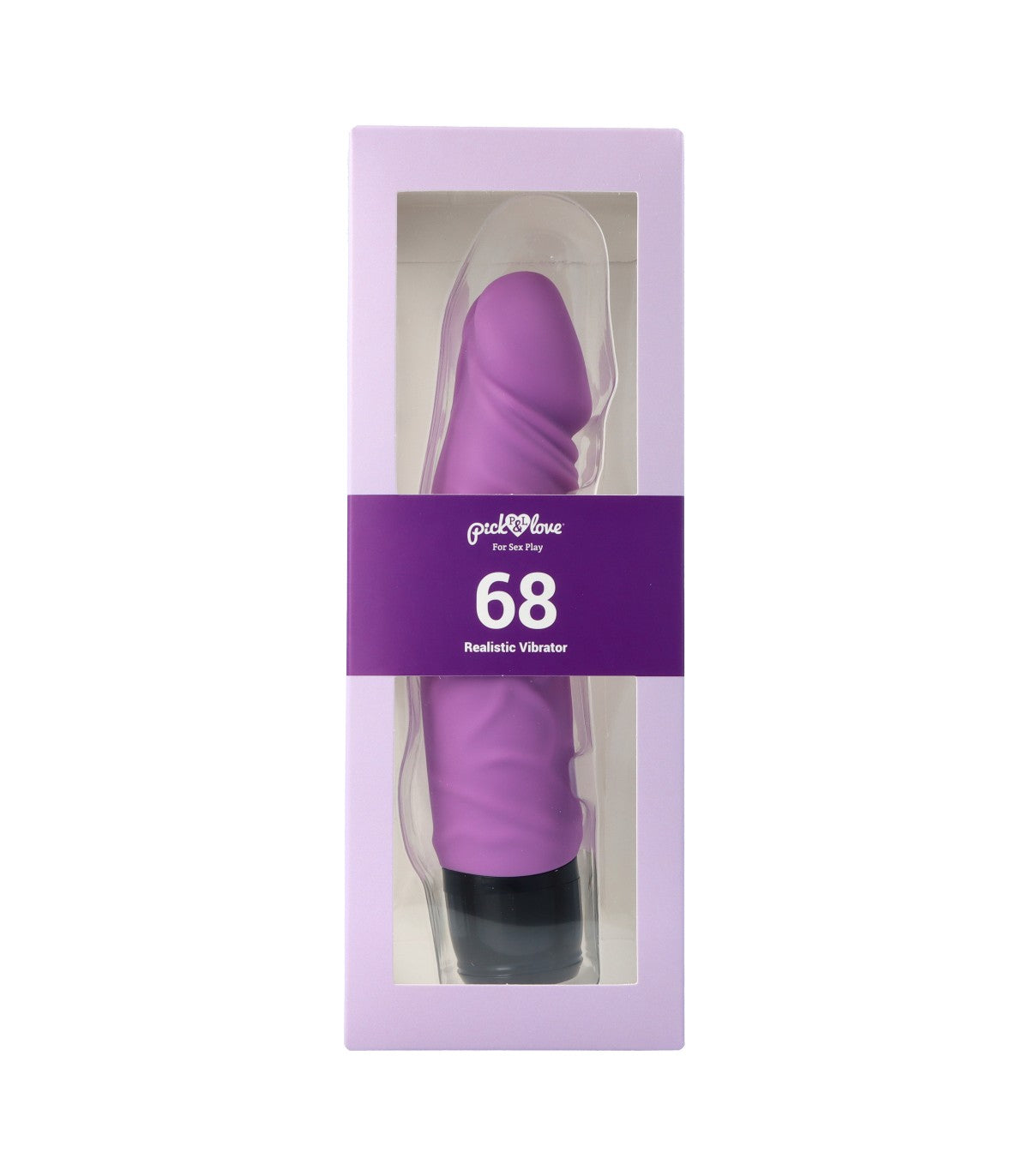 N. 68 VIBRATORE REALISTICO VIOLA