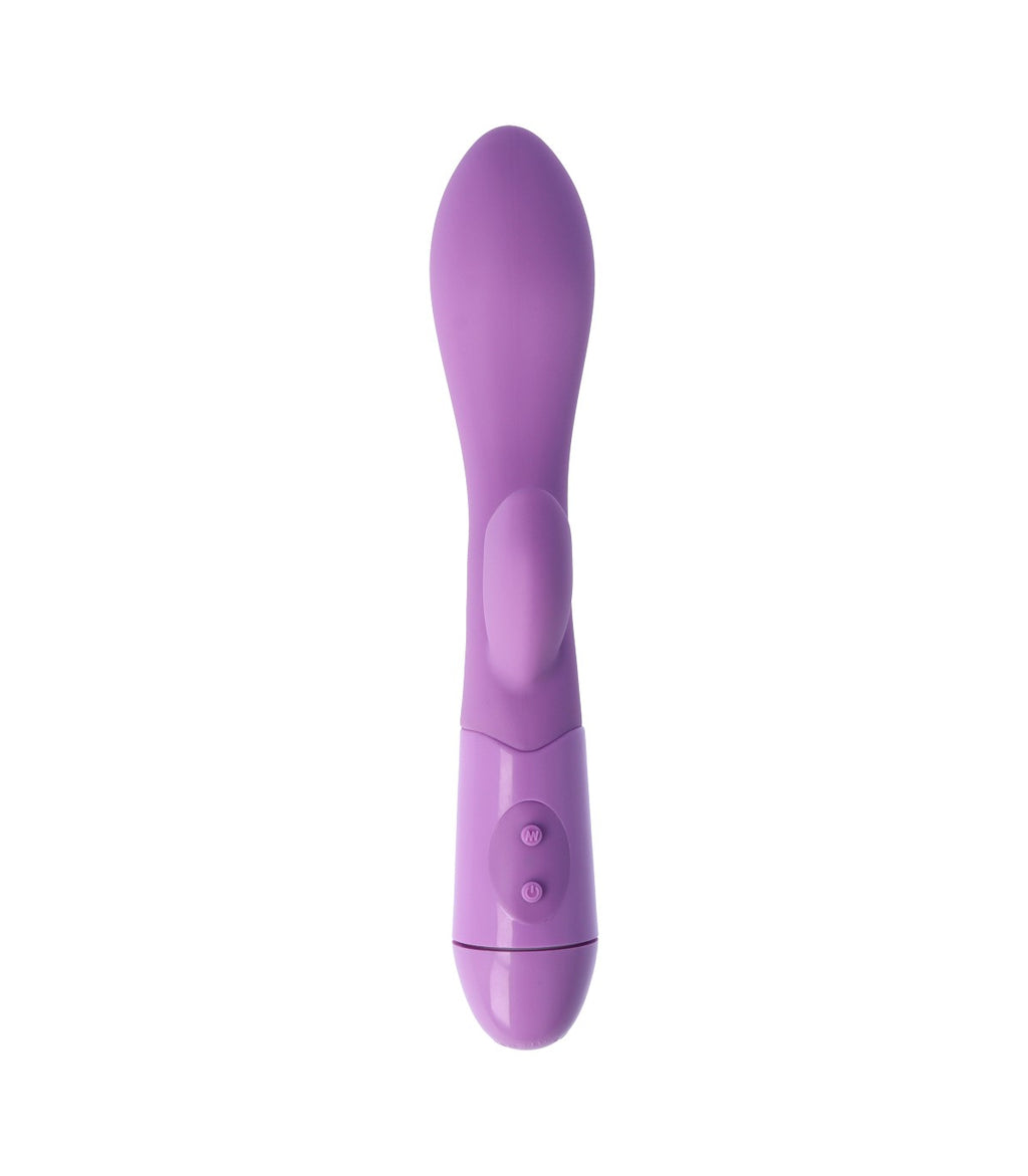 N. 74 VIBRATORE PUNTO G CON STIMOLATORE VIOLA