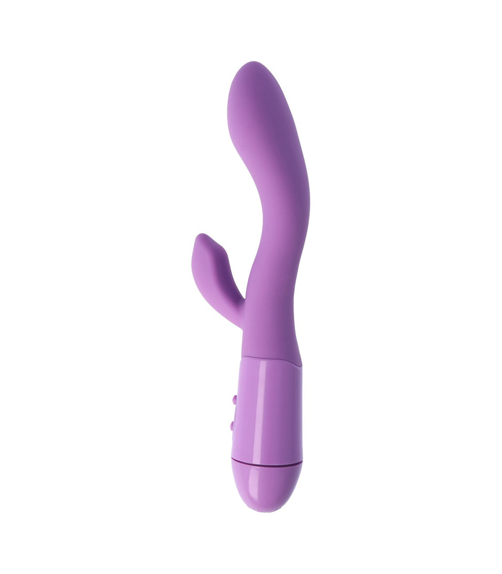 N. 74 VIBRATORE PUNTO G CON STIMOLATORE VIOLA