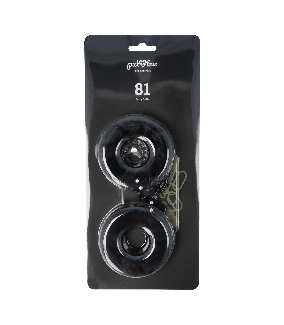 N. 81 MANETTE DI PELLICCIA NERE