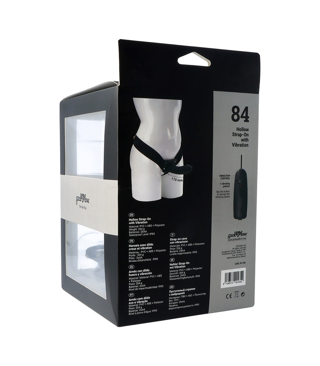 N. 84 IMBAVATURA NERA HOLLOW 17 CM CON VIBRAZIONE