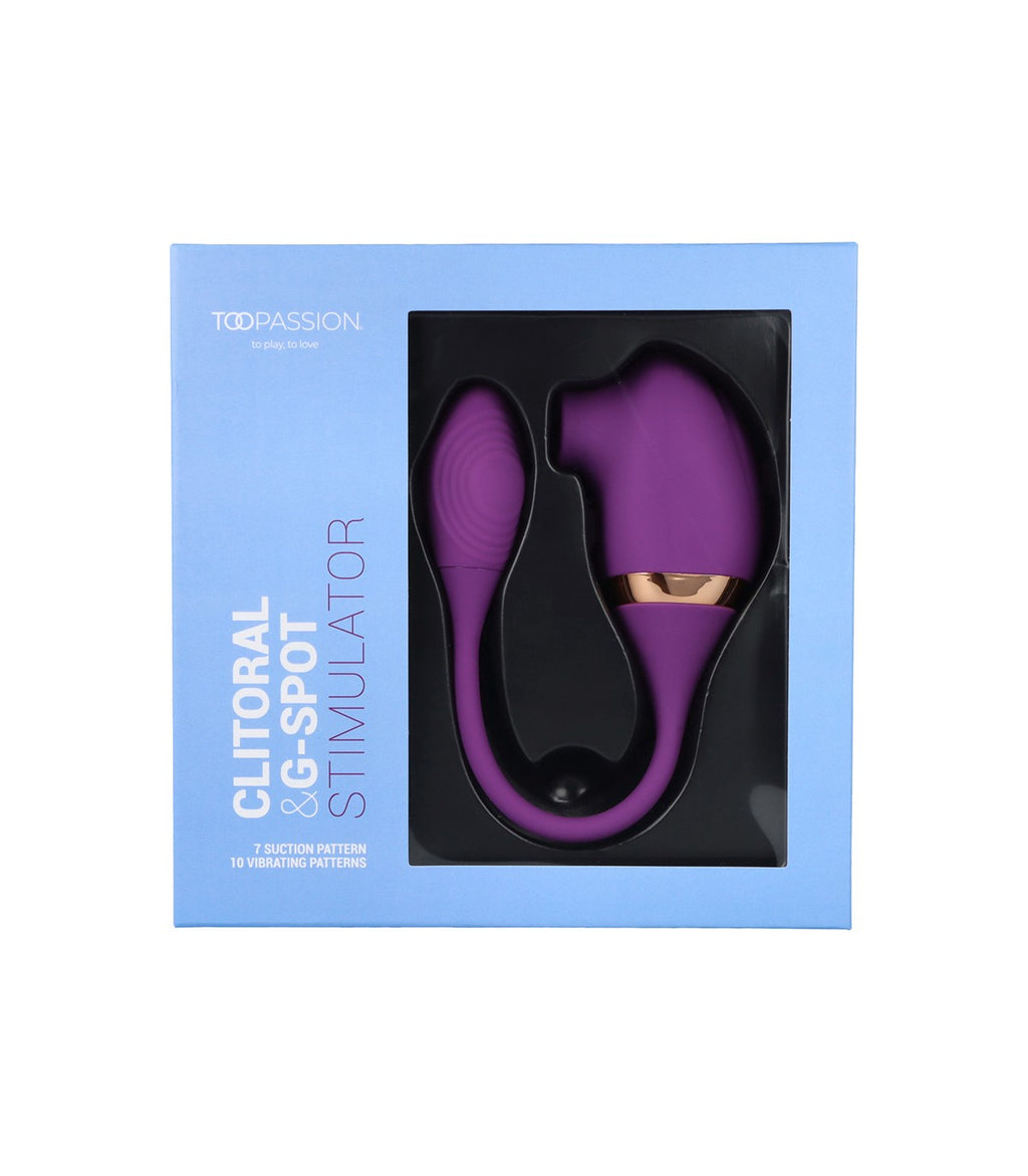 TOOPASSION CLITORAL AND G-SPOT STIMULATOR