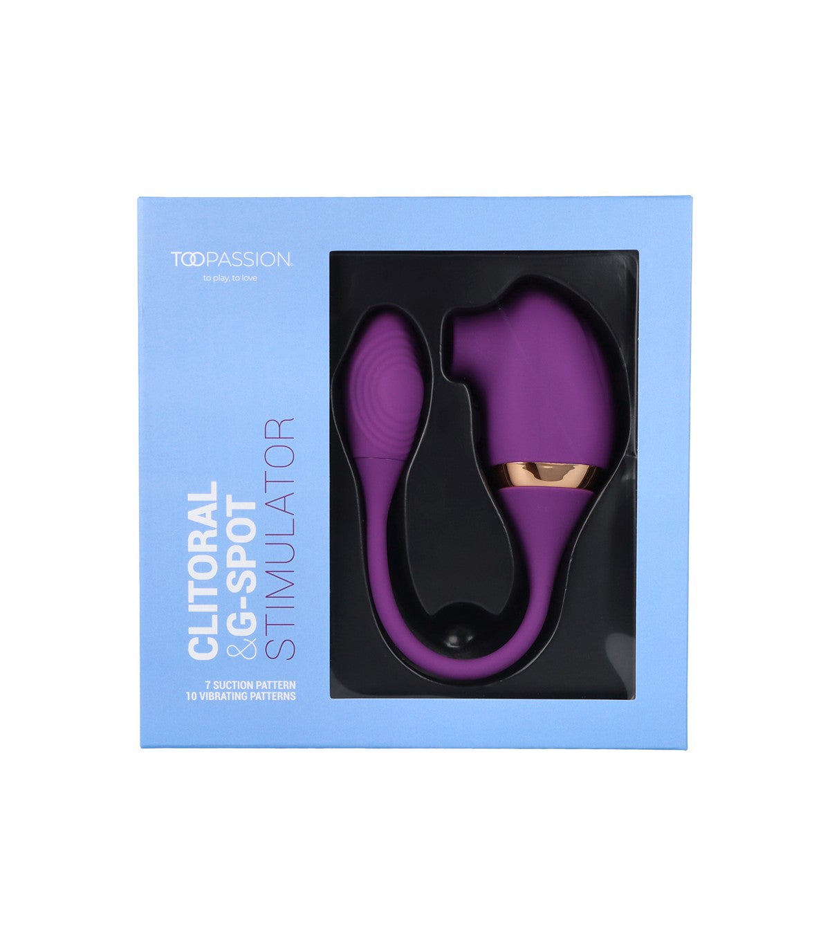 TOOPASSION CLITORAL AND G-SPOT STIMULATOR
